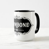 Trombone Embleem Mok (Voorkant rechts)