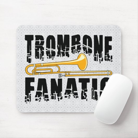 Trombone Fanatic Muismat (Met muis)
