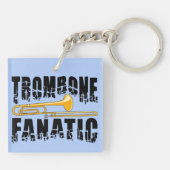 Trombone Fanatic Sleutelhanger (Achterkant)