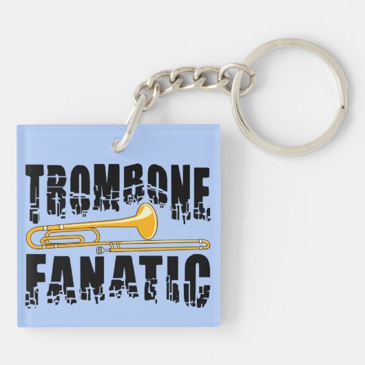 Trombone Fanatic Sleutelhanger (Achterkant)