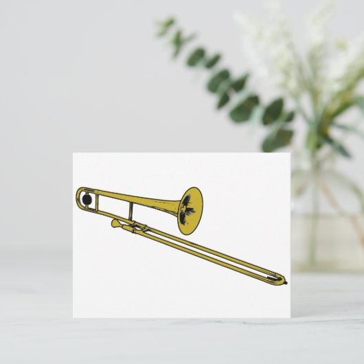 Trombone Gear Briefkaart (Staand voorkant)