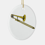 Trombone Gear Keramisch Ornament (Rechts)
