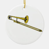 Trombone Gear Keramisch Ornament (Voorkant)