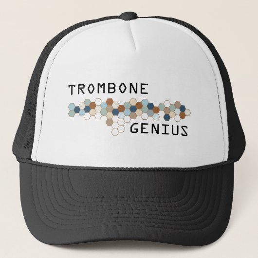 Trombone Genius Trucker Pet (Voorkant)