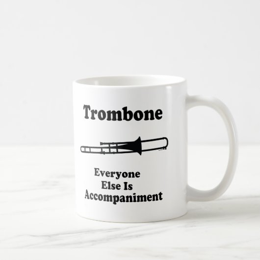 Trombone Gift Koffiemok (Rechts)