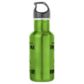 Trombone Happy Place Waterfles (Achterkant)