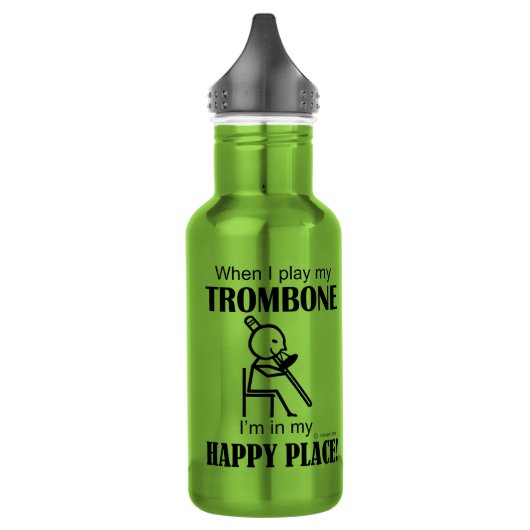 Trombone Happy Place Waterfles (Links)