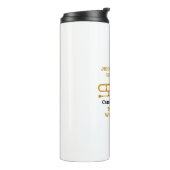 Trombone High School Band Gold gepersonaliseerd Thermosbeker (Gedraaid links)