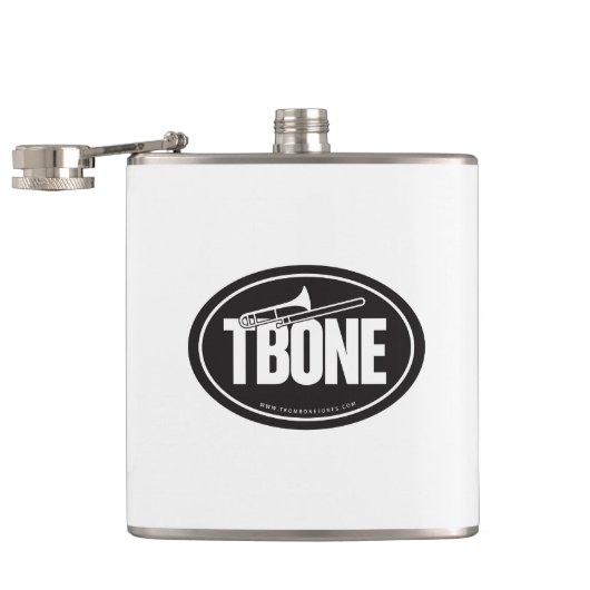 Trombone Hip Flask Heupfles (Geopend)