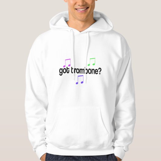 Trombone Hoodie (Voorkant)