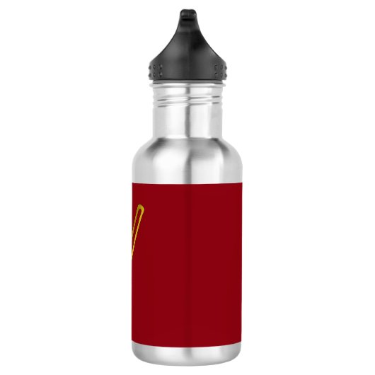 Trombone-illustratie Waterfles (Rechts)