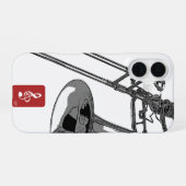 Trombone iPhone 16 Hoesje (Achterkant horizontaal)