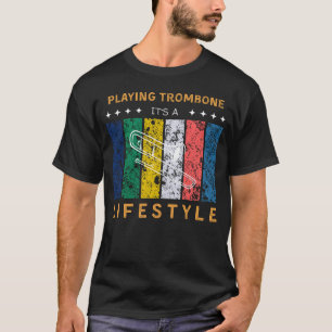 Trombone is een lifestyle grappig T-shirt