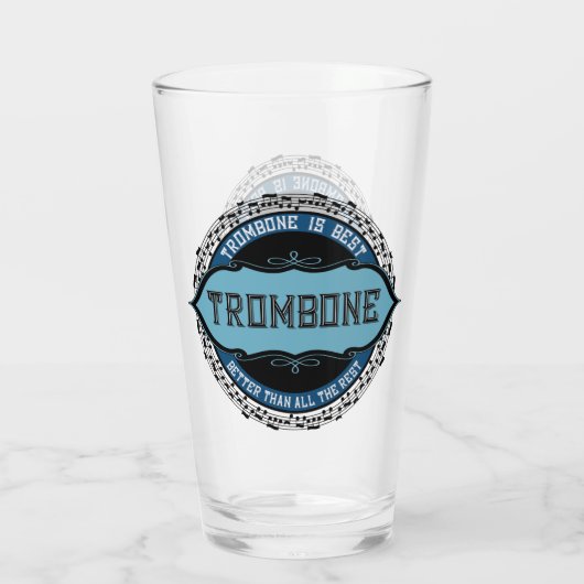 Trombone is het beste glas (Achterkant)