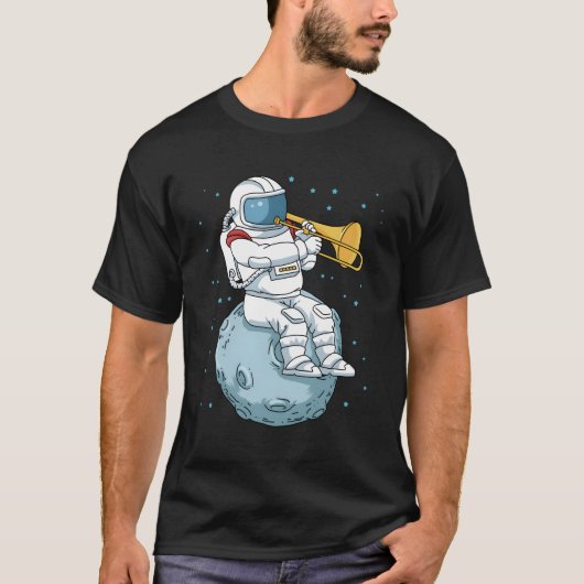 Trombone Jazz Marching Band Trombone T-shirt (Voorkant)