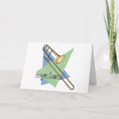 trombone kaart (Voorkant)