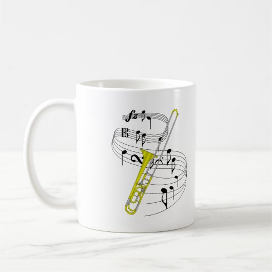 Trombone Koffiemok (Links)