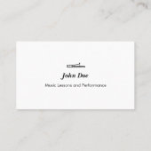 Trombone-Logo - Visitekaartje (Achterkant)