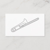 Trombone-Logo - Visitekaartje (Voorkant)