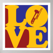 Trombone Love Poster (Voorkant)