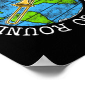 Trombone maakt de wereld rond poster (Hoek)