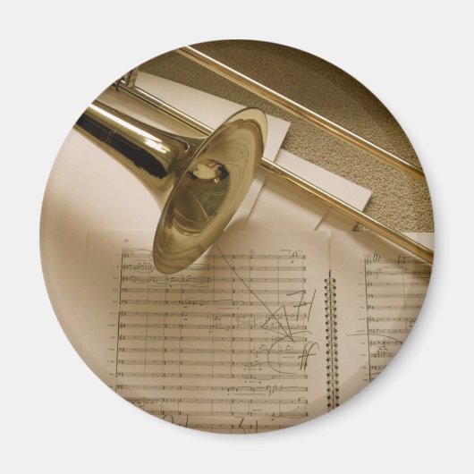Trombone magneet (Voorkant)