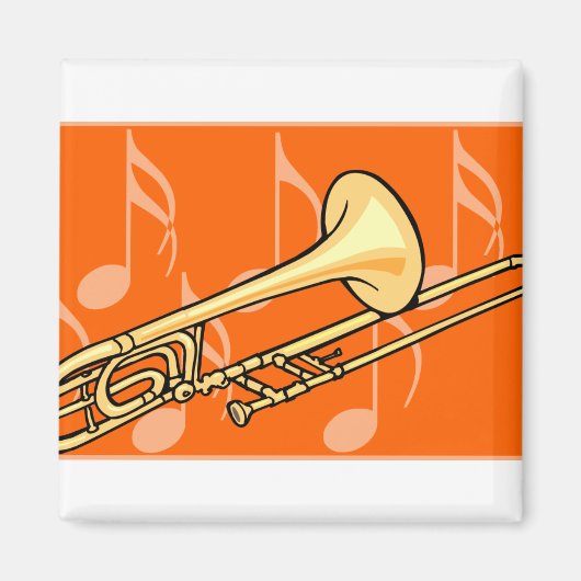 Trombone Magneet (Voorkant)