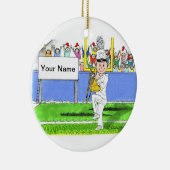 Trombone - mannelijk keramisch ornament (Rechts)