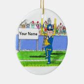 Trombone - mannelijk keramisch ornament (Rechts)