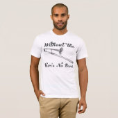 Trombone Mannen Basic Amer. App. T-shirt (Voorkant volledig)