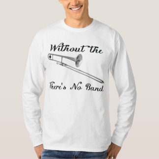 Trombone Mannen Basic Long Meve T-shirt
