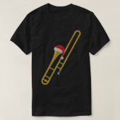 Trombone marching Band Ugly Kerstmis Shirt Gift (Design voorkant)