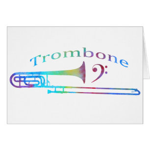 Trombone met Bass Clef