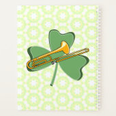 Trombone met klaverblad planner (Achterkant)