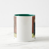 Trombone-Mok Tweekleurige Koffiemok (Center)