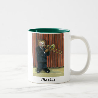 Trombone-Mok Tweekleurige Koffiemok