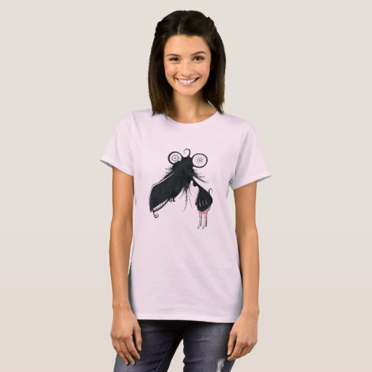 Trombone Monster Girly T T-shirt (Voorkant volledig)