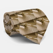 Trombone mosaic stropdas (Opgerold)