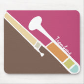 Trombone Mousepad Muismat (Voorkant)