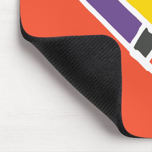 Trombone Mousepad Muismat (Hoek)