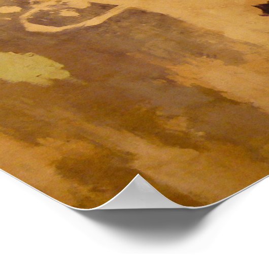 Trombone Muse Poster (Hoek)