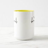 Trombone Music Heartbeat Funny Gifts Mok (Midden)