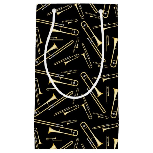 Trombone Music Teacher Klein Cadeauzakje (Voorkant)