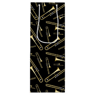 Trombone Musician Band Teacher Wijn Cadeautas