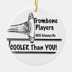Trombone Musician koeler dan You Ornament