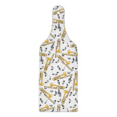 Trombone Muzieknoten Patroon Snijplank (Voorkant)