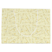 Trombone Muzikant Band Docent Grote Gift Bag Groot Cadeauzakje (Achterkant)