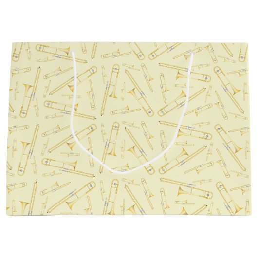 Trombone-muzikant Bandleraar Grote cadeautas (Voorkant)