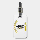 Trombone Ninja Bagagelabel (Voorkant verticaal)