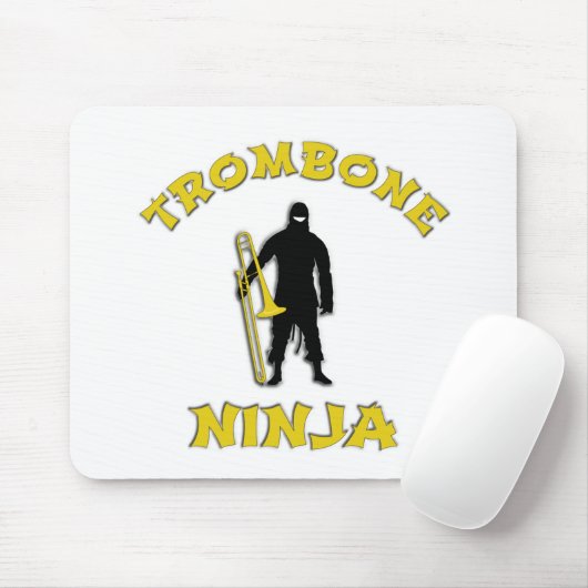 Trombone Ninja Muismat (Met muis)